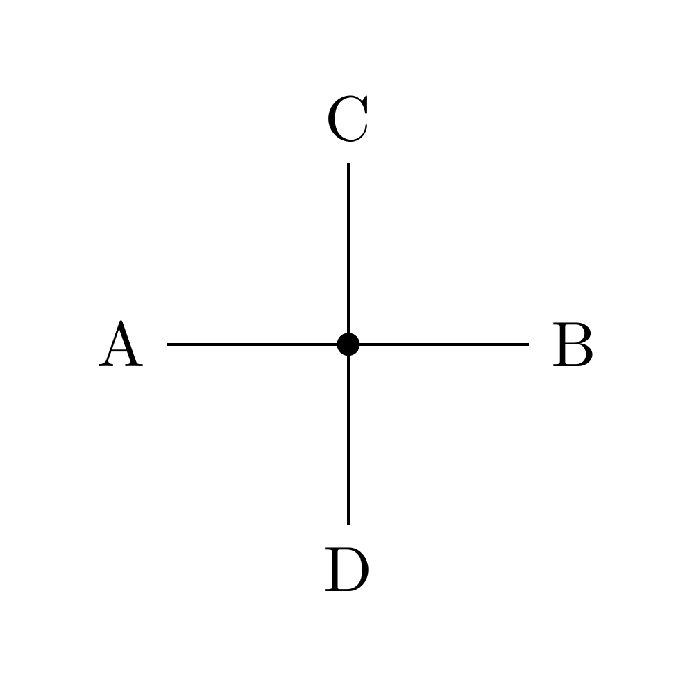 Electrical Schematics — The junction dot changes connectivity. Source page.